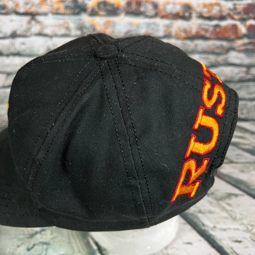 Vtg Miller Genuine Draft Beer Baseball Snapback Hat Cap‎ NASCAR #2 Rusty Wallace